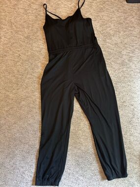 Vuori Black Women's Sleeveless Jumpsuit | Worn Once Worn